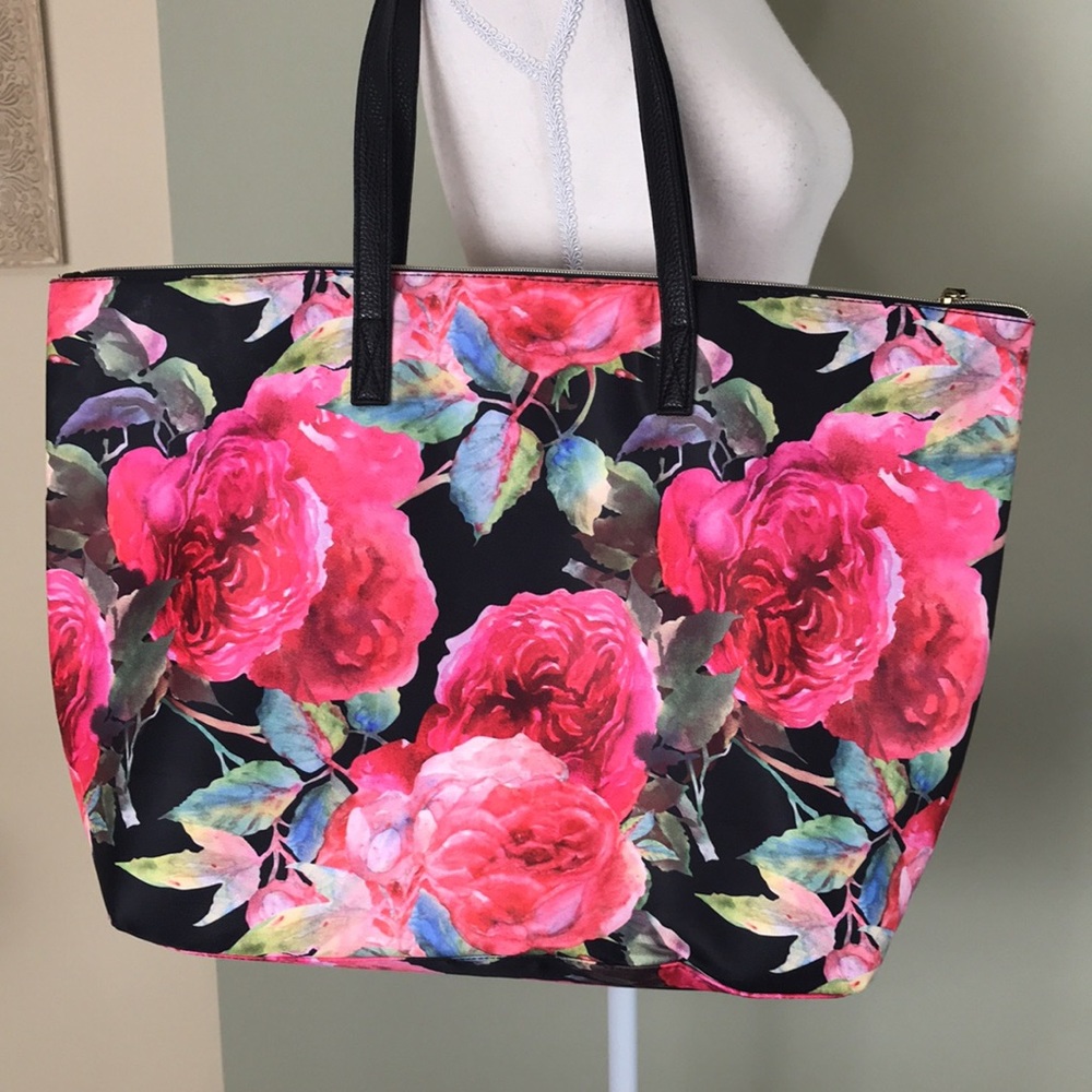 Large Floral Tote